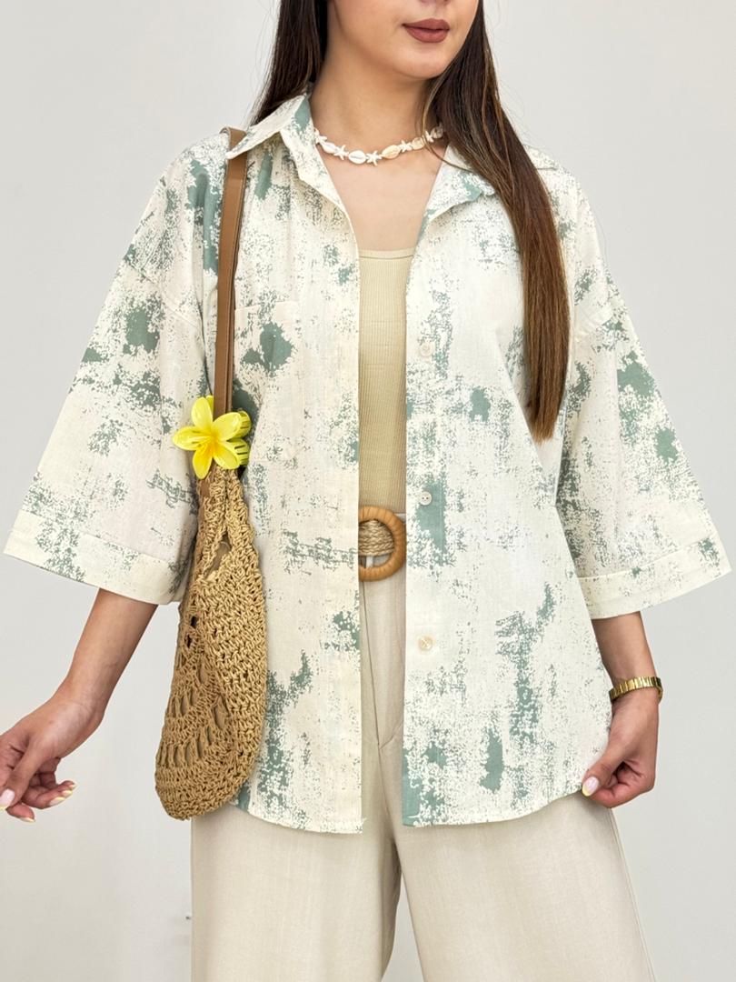 شومیز آبرنگی کد 12732