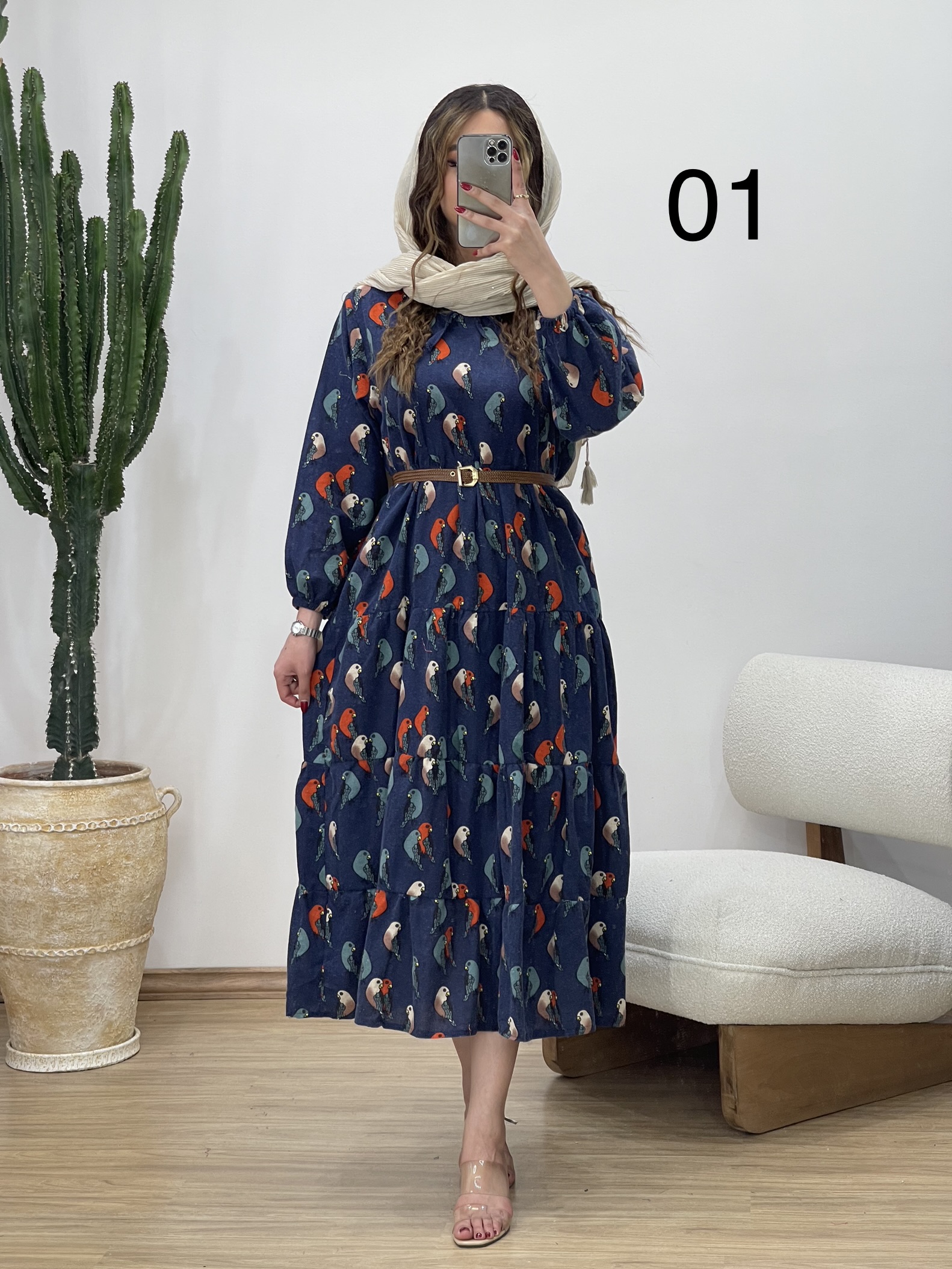 مانتو پیراهنی کیوت کد 11689