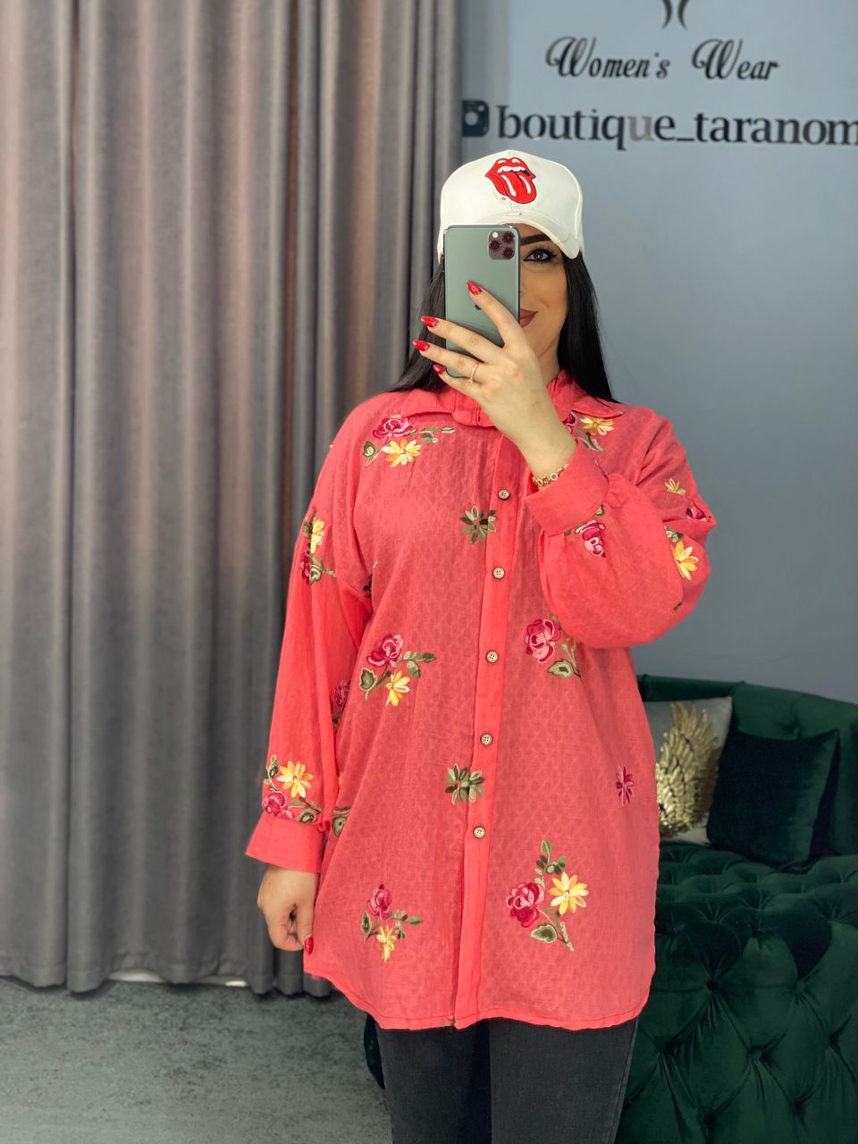 مانتو گلدوزی کد 457