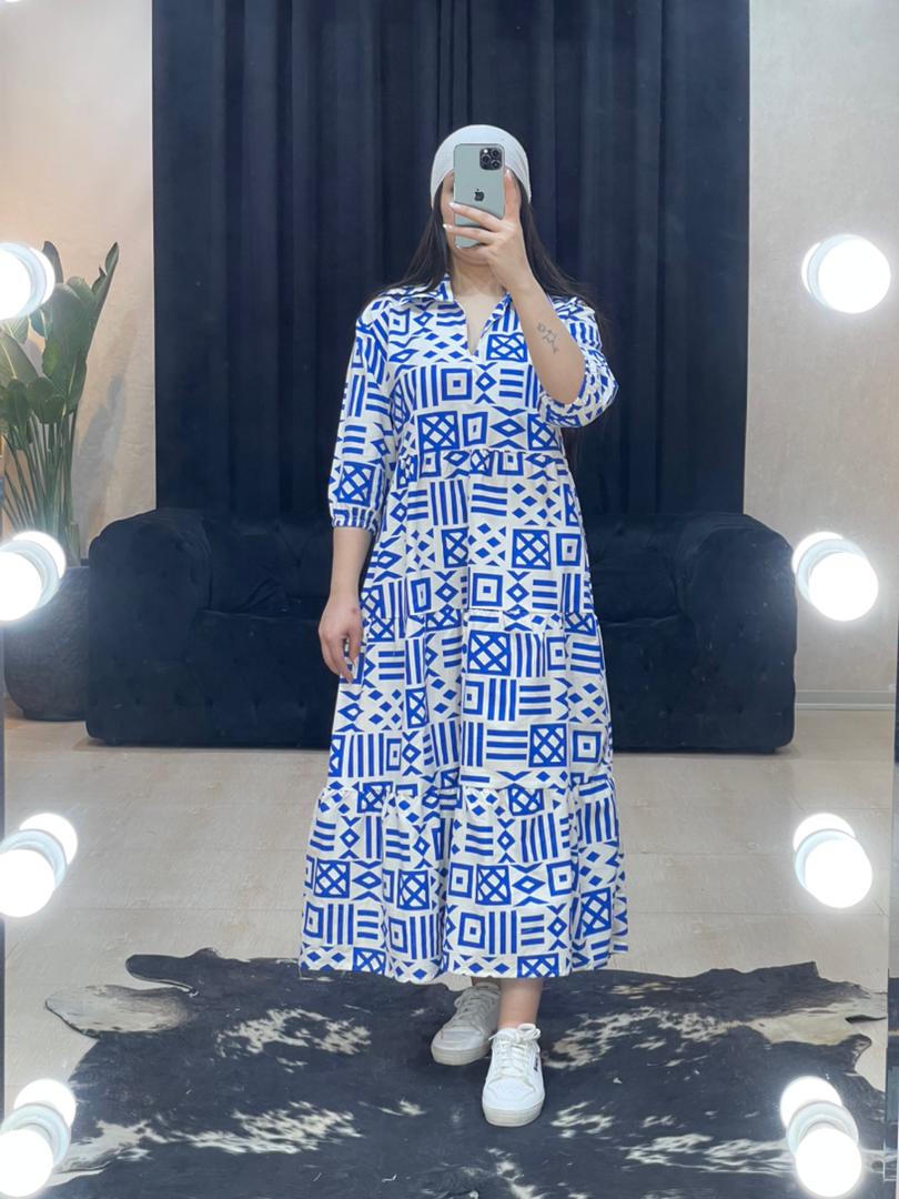 مانتو پیراهنی ساحل کد 918