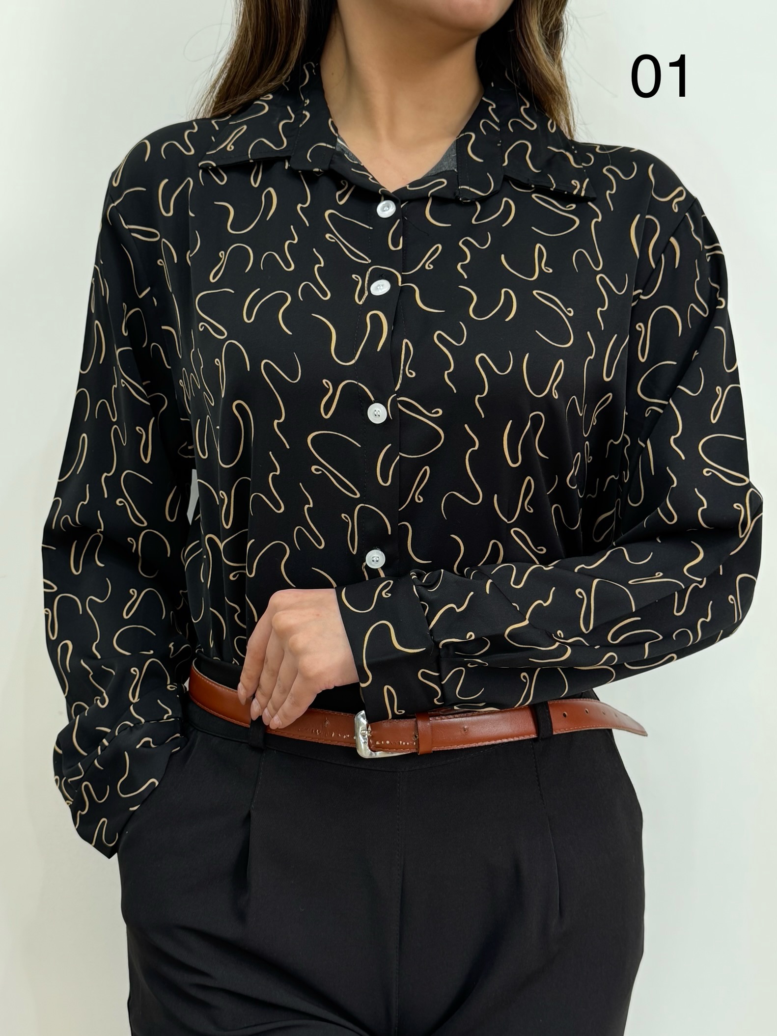 شومیز الیزه ستاره کد 12368