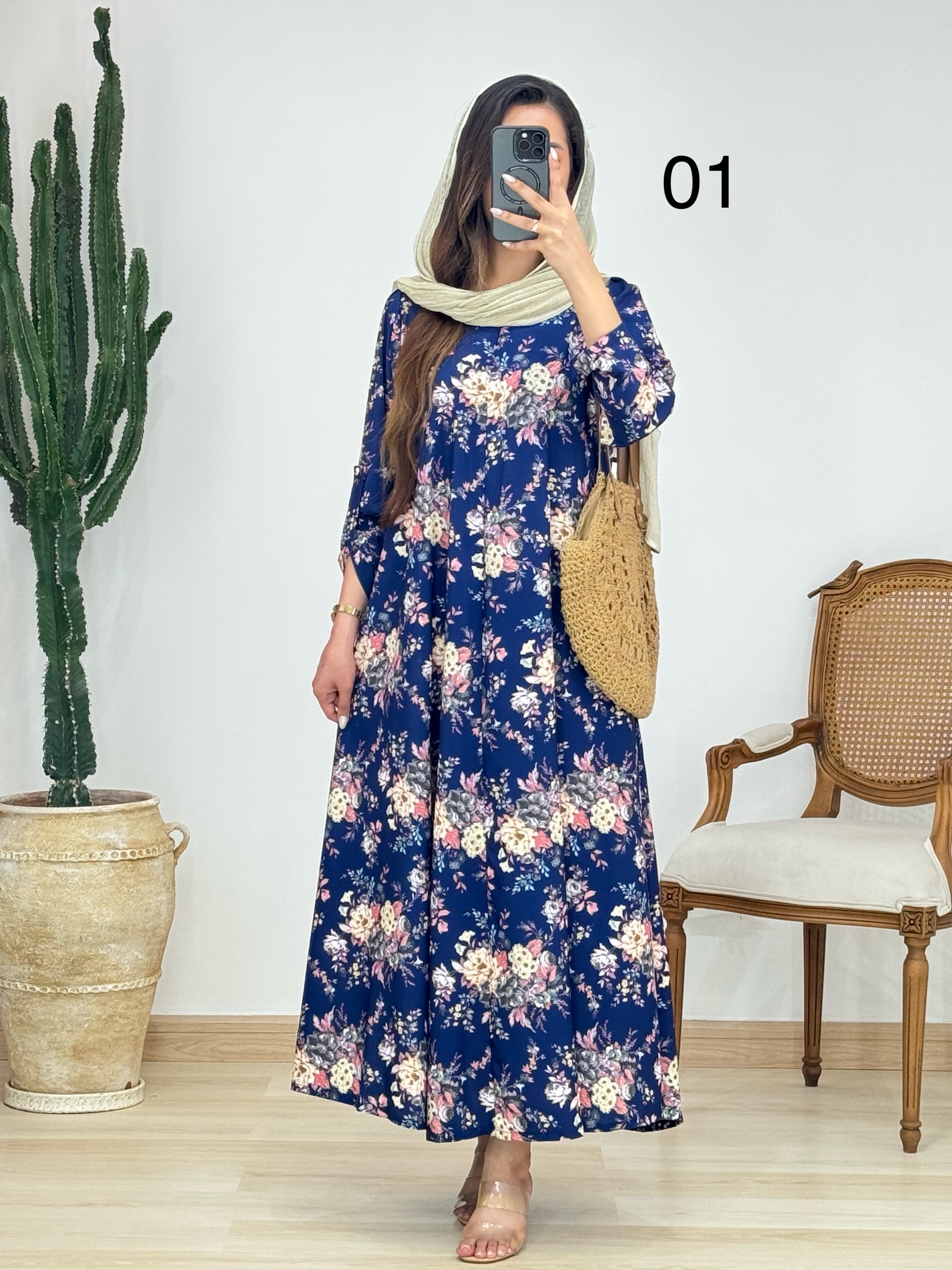 پیراهن طرح ایتالیایی سیزن کد 12608