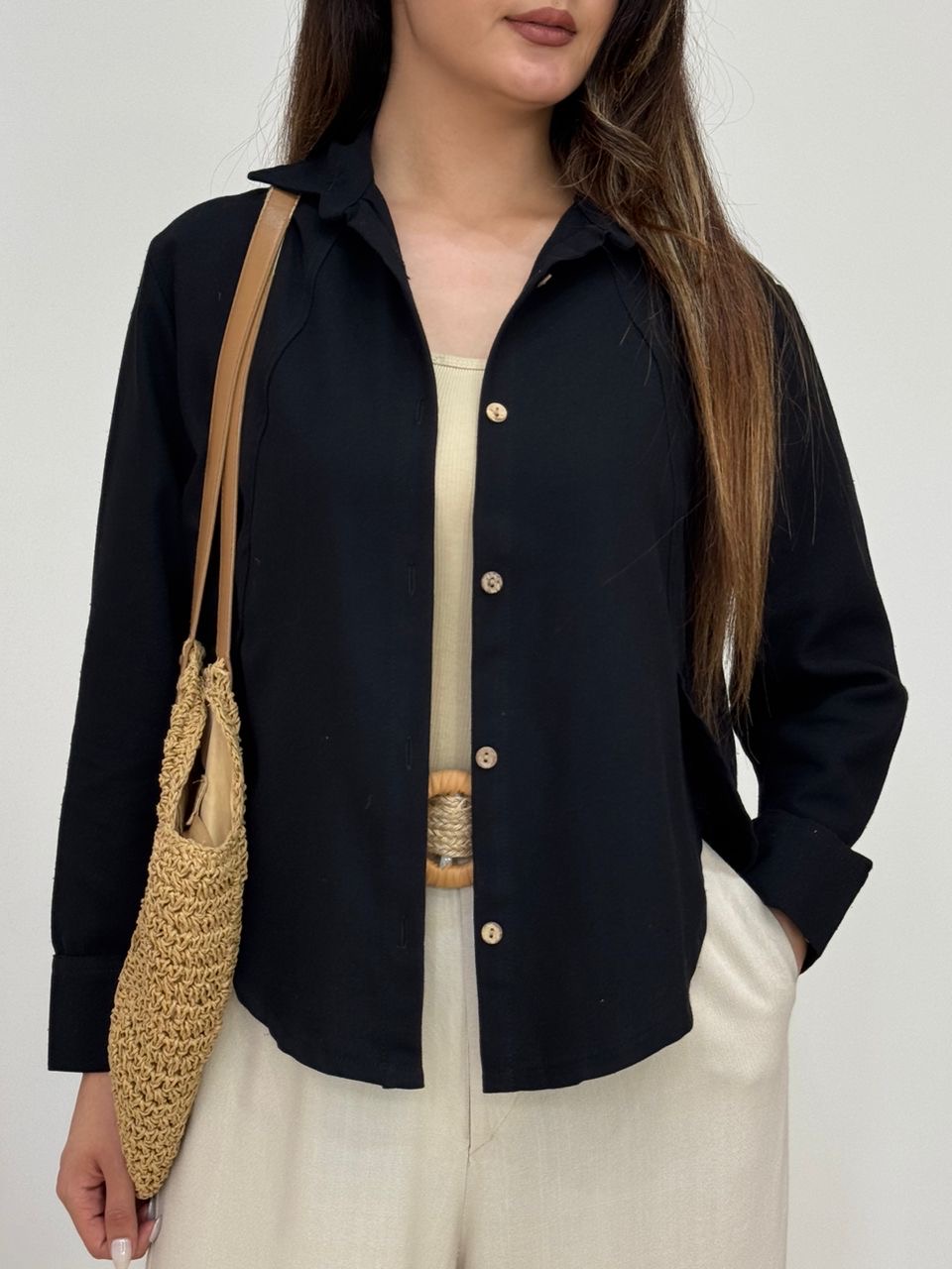 شومیز بغل هلال کد 12582