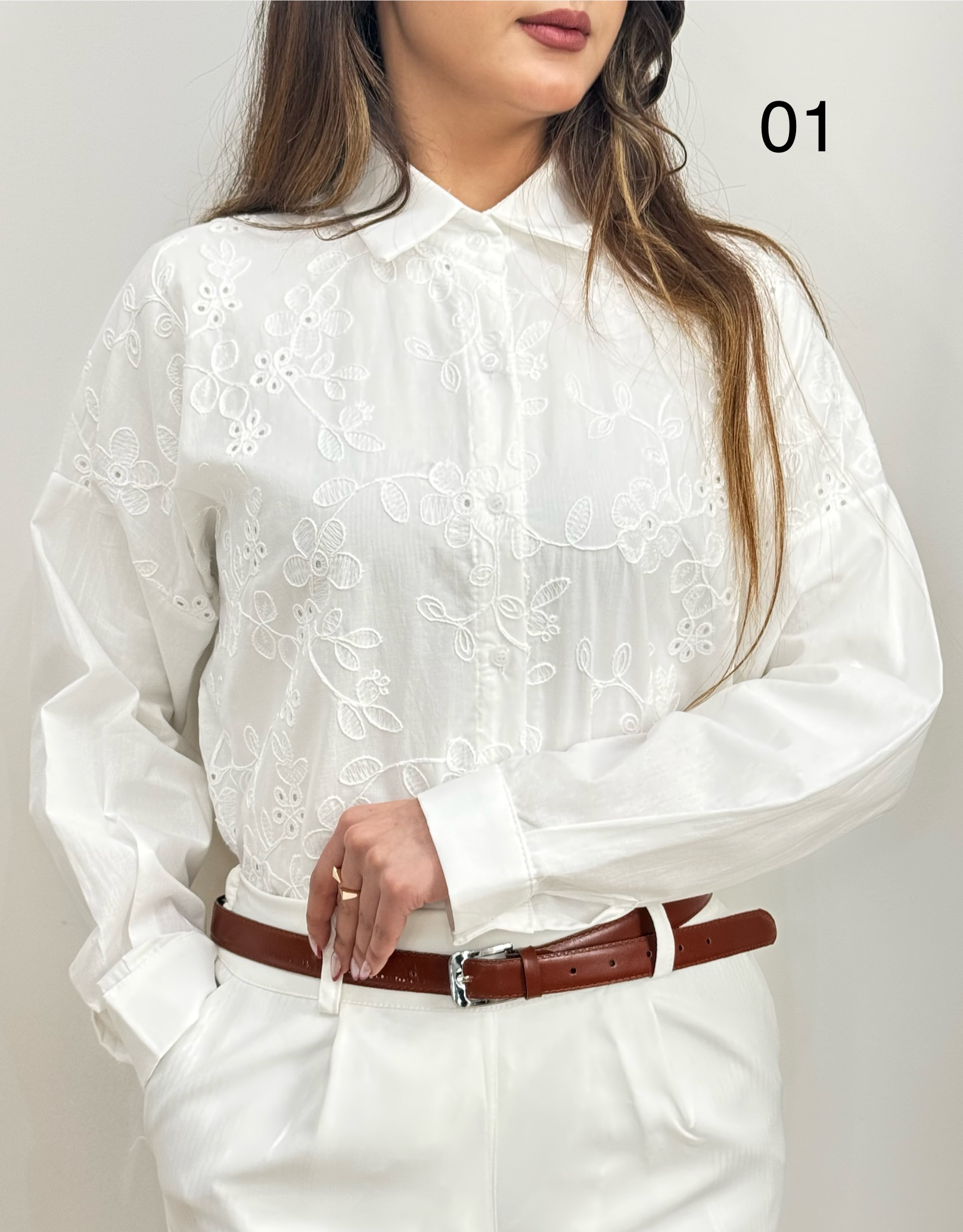 شومیز ترک خامه دوزی کد 12331