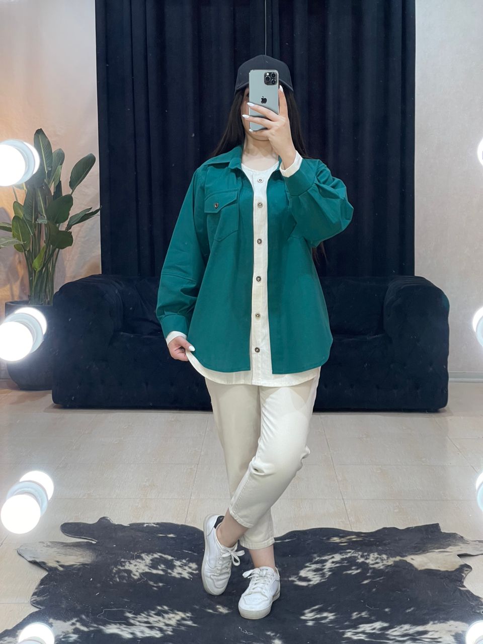 شومیز لینن دوپی اس کد 971