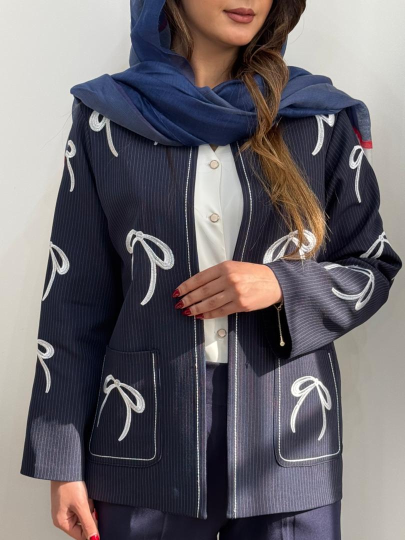 کت مزونی پاپیون کد 12263