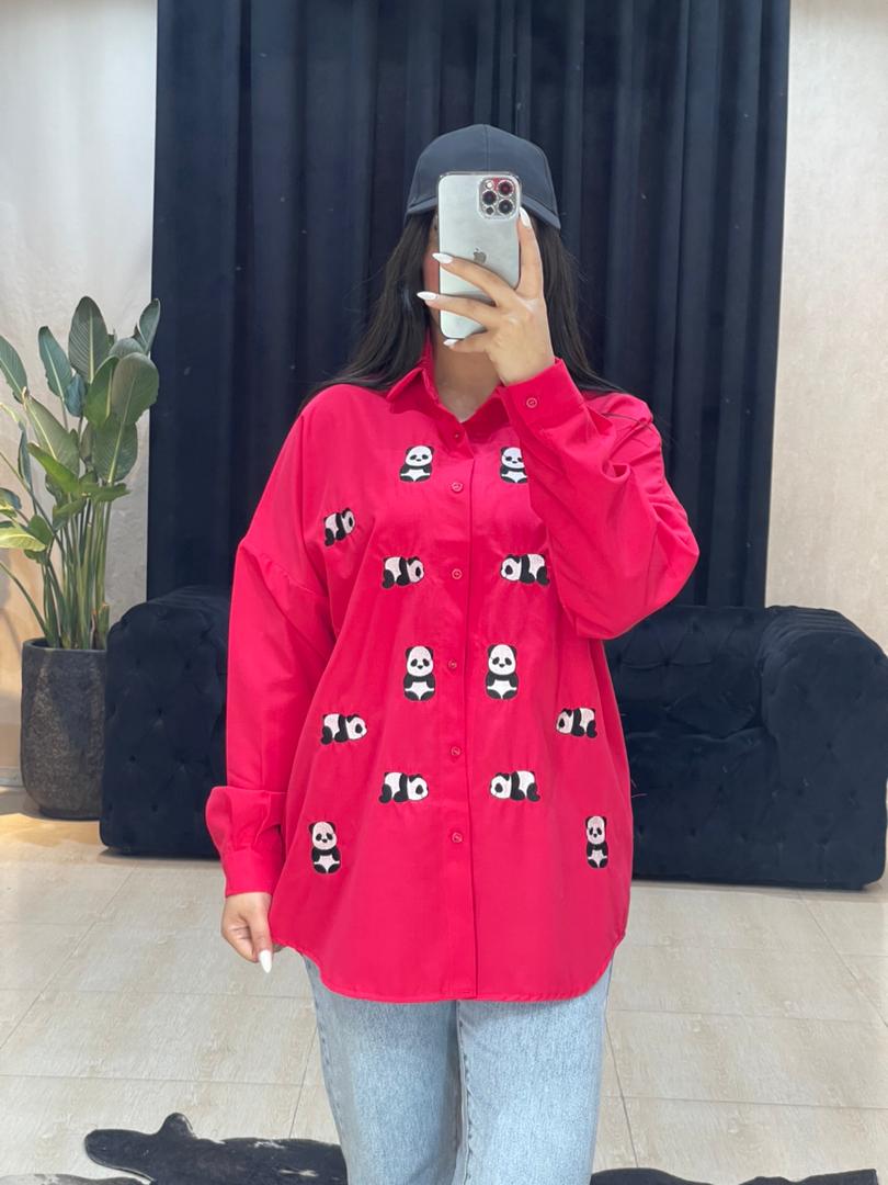 شومیز مانتویی پاندا کد 1073