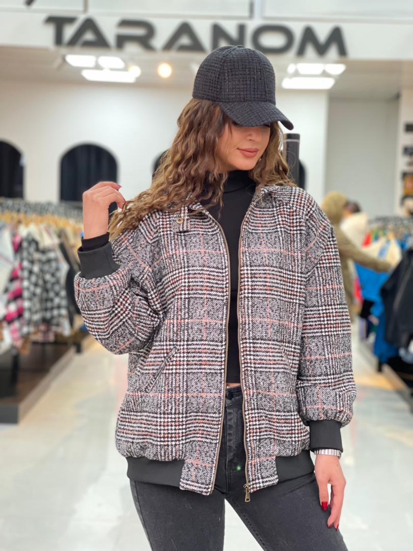 کاپشن چارخونه آستردار کد 11358