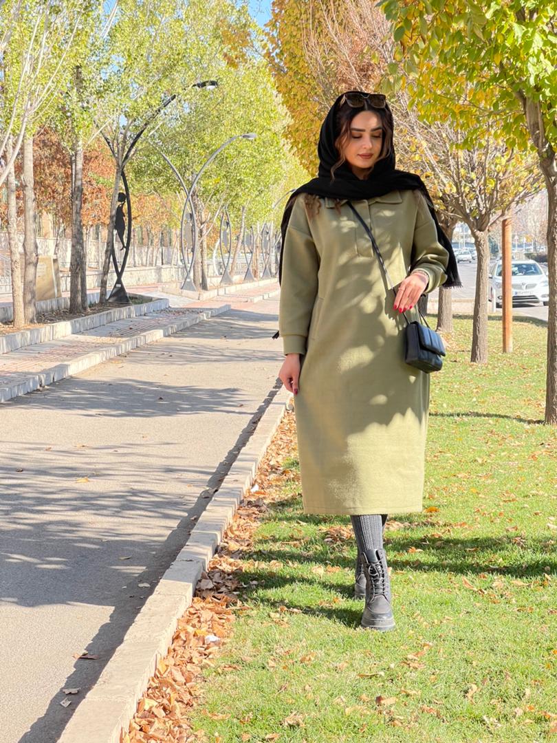 پالتو روناک دو جیب کد 11294