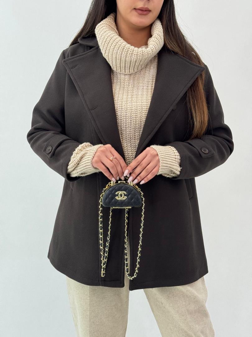 پالتو فوتر دو یقه کد 12784