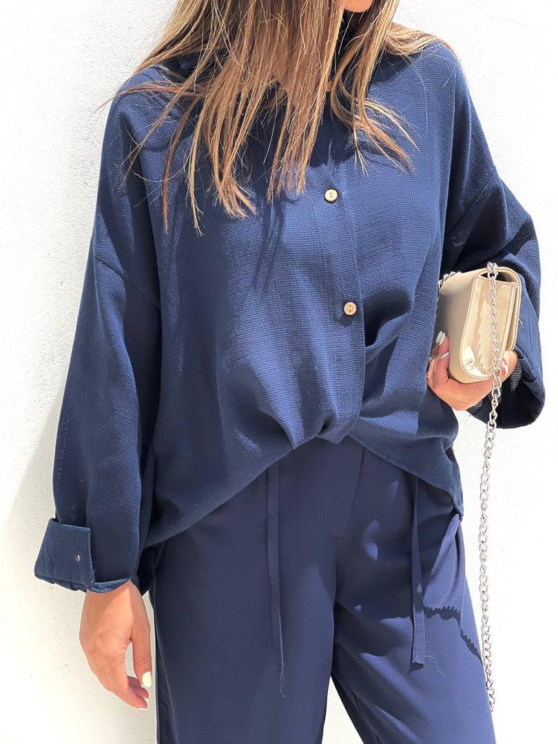 شومیز جلو پیچ کد 12610