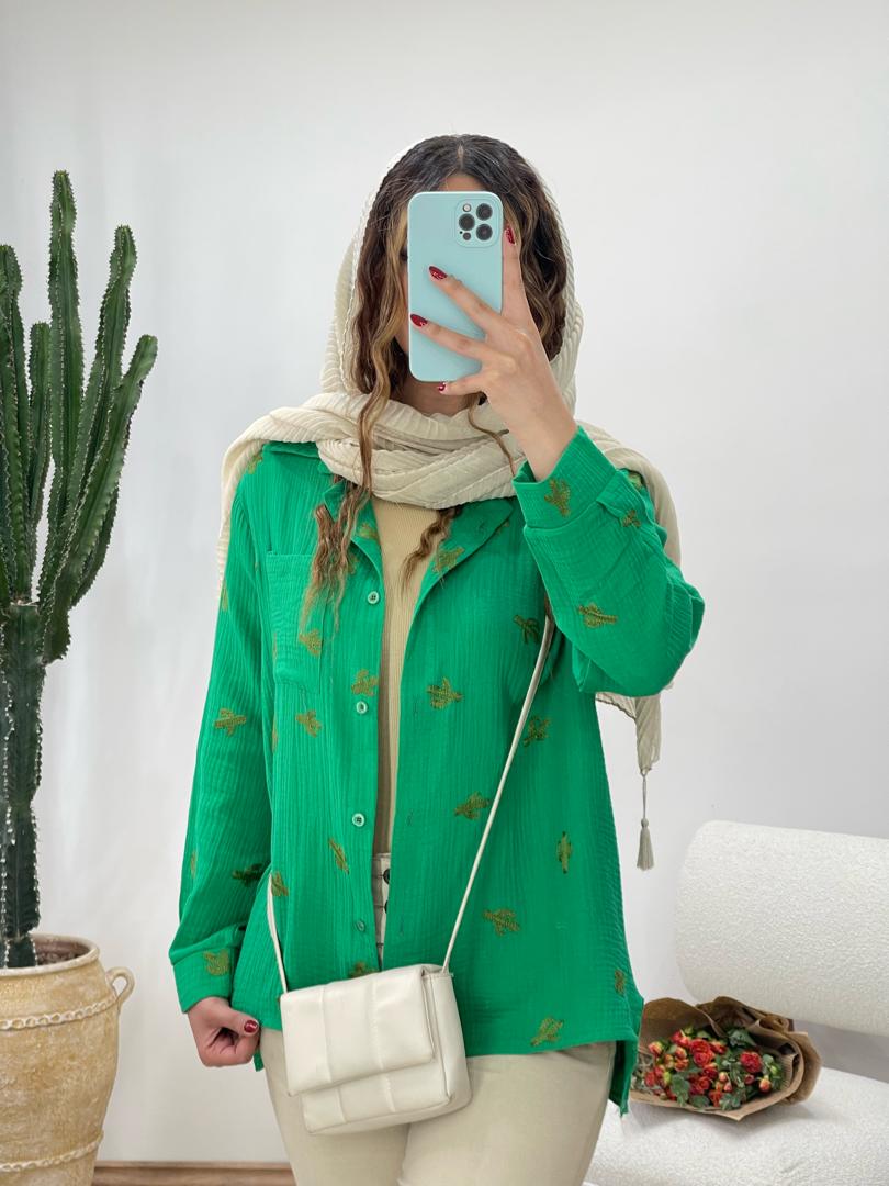 شومیز کاکتوس دبل فیس کد 11847