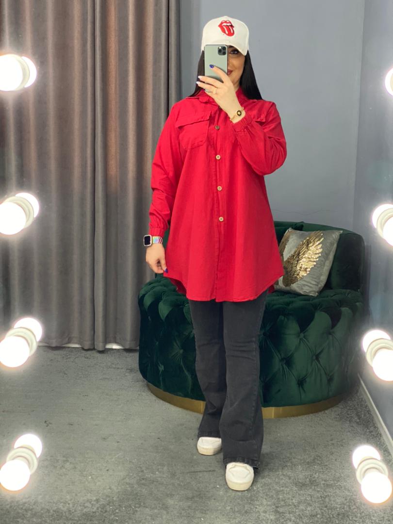 مانتو لینن دو جیب کد 532