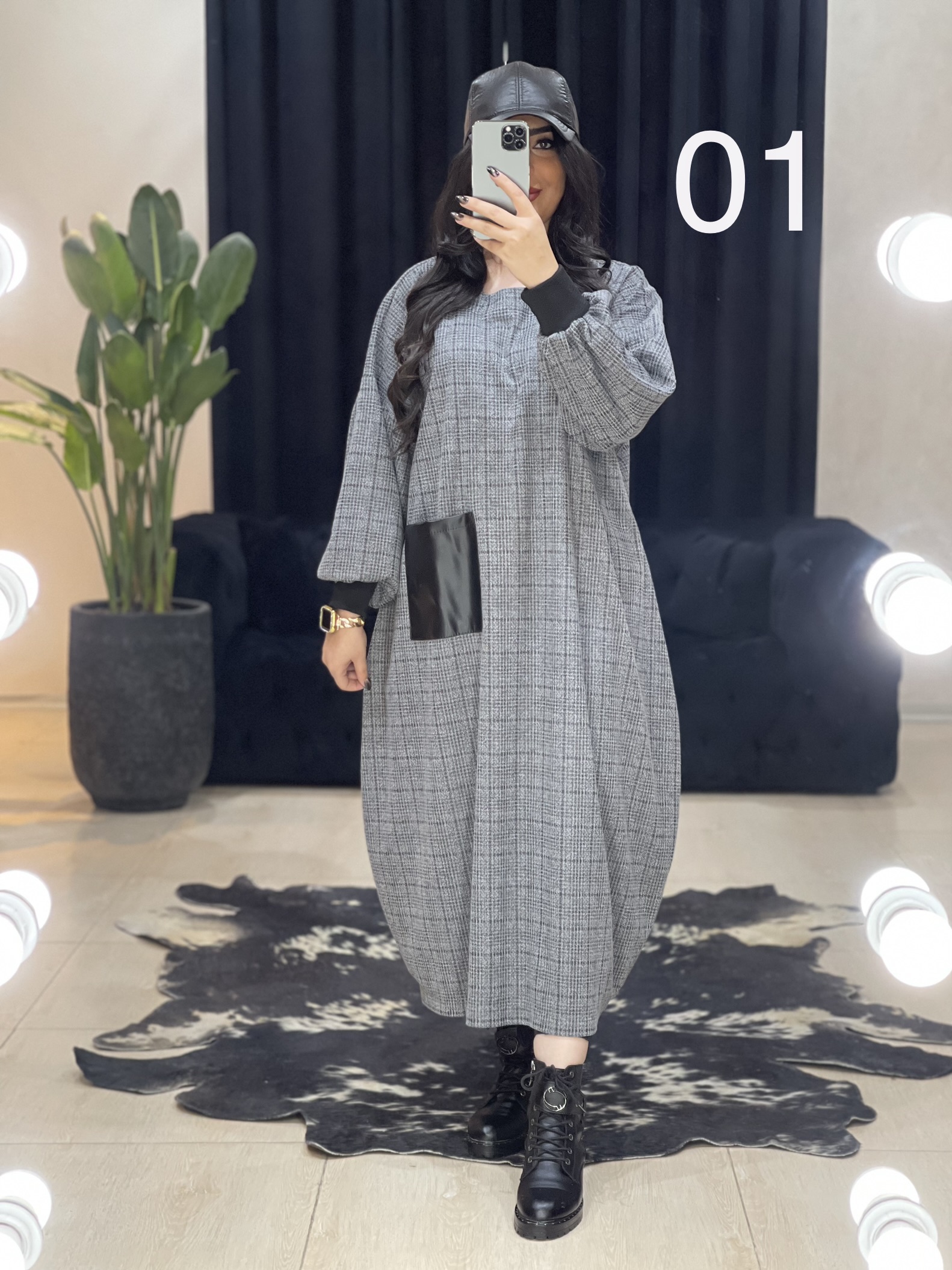 پیراهن پشمی کد 667