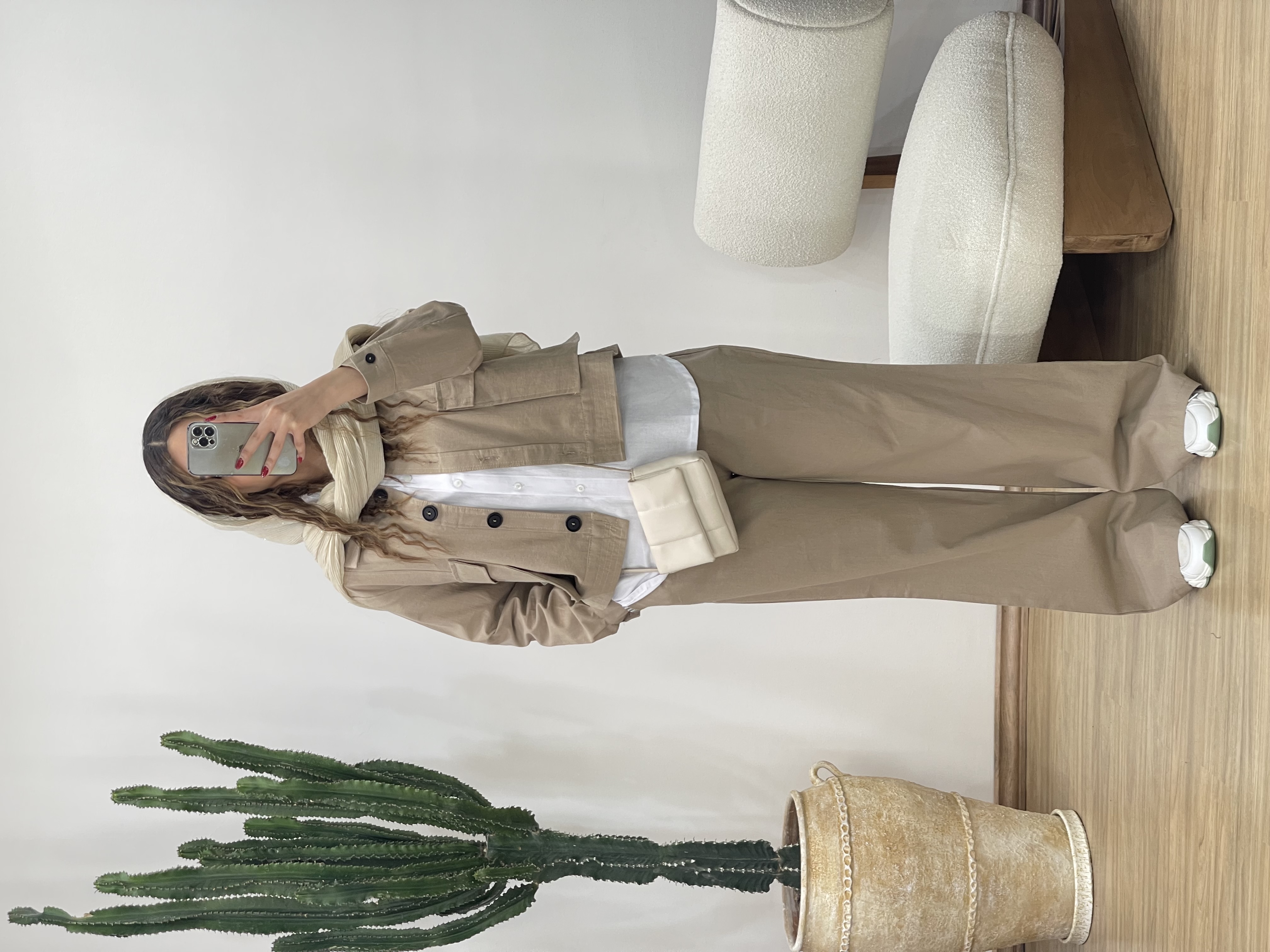 ست کت و شلوار لینن کد 11616