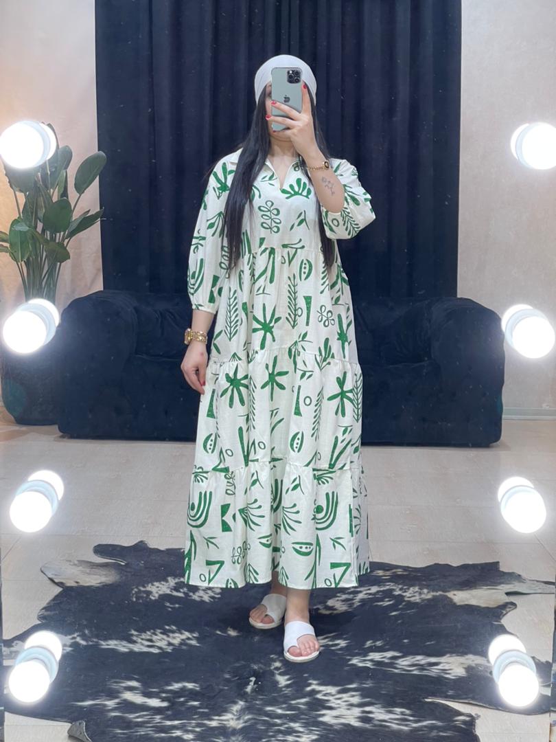 مانتو پیراهنی نیلو کد 1018