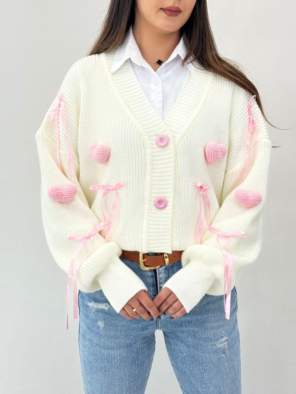 ژاکت بافت ترک کد 12825