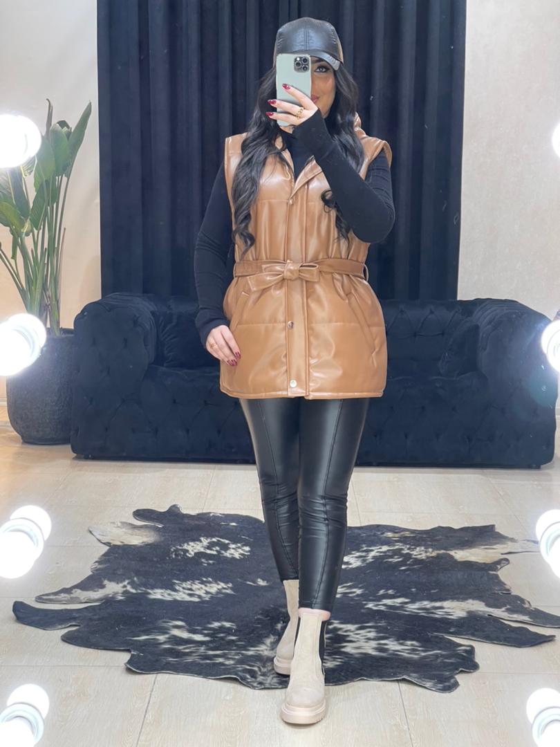 پافر چرم کد 675