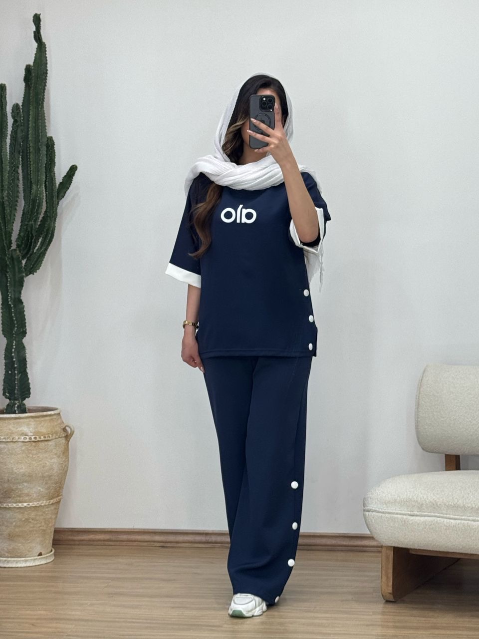 ست تیشرت و شلوار alo کد 12354