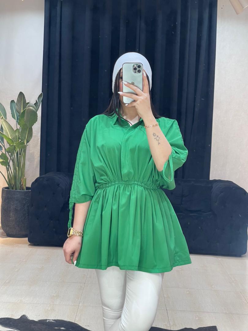 مانتو عروسکی کمر کش کد 1051