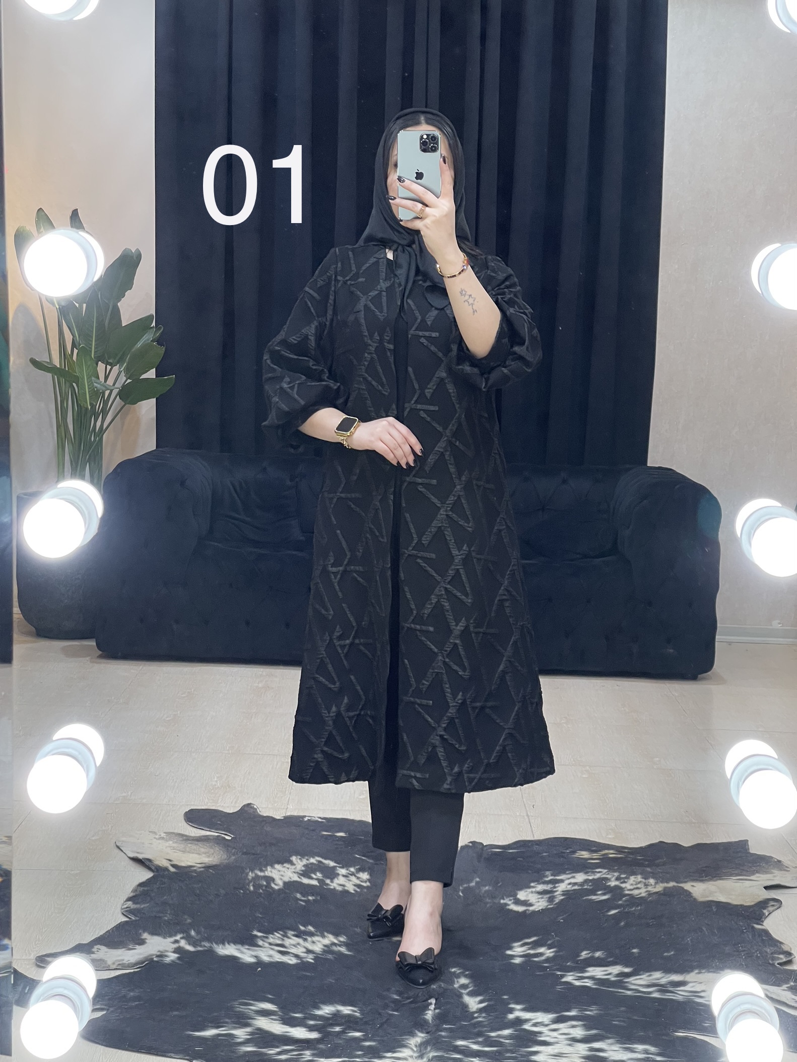 مانتو مزونی فکورا کد 822