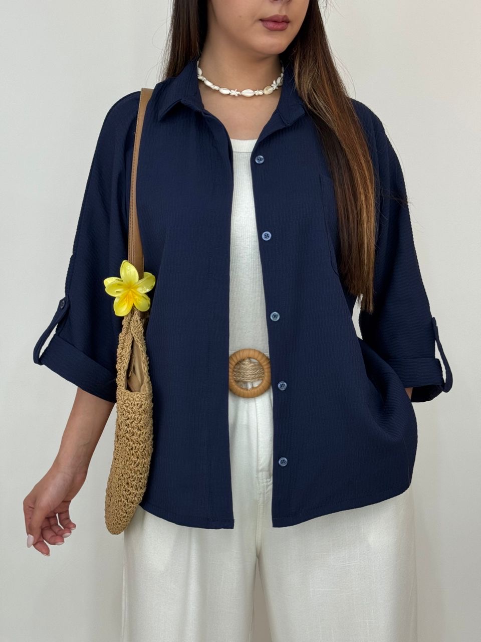 شومیز بنفشه کد 12747