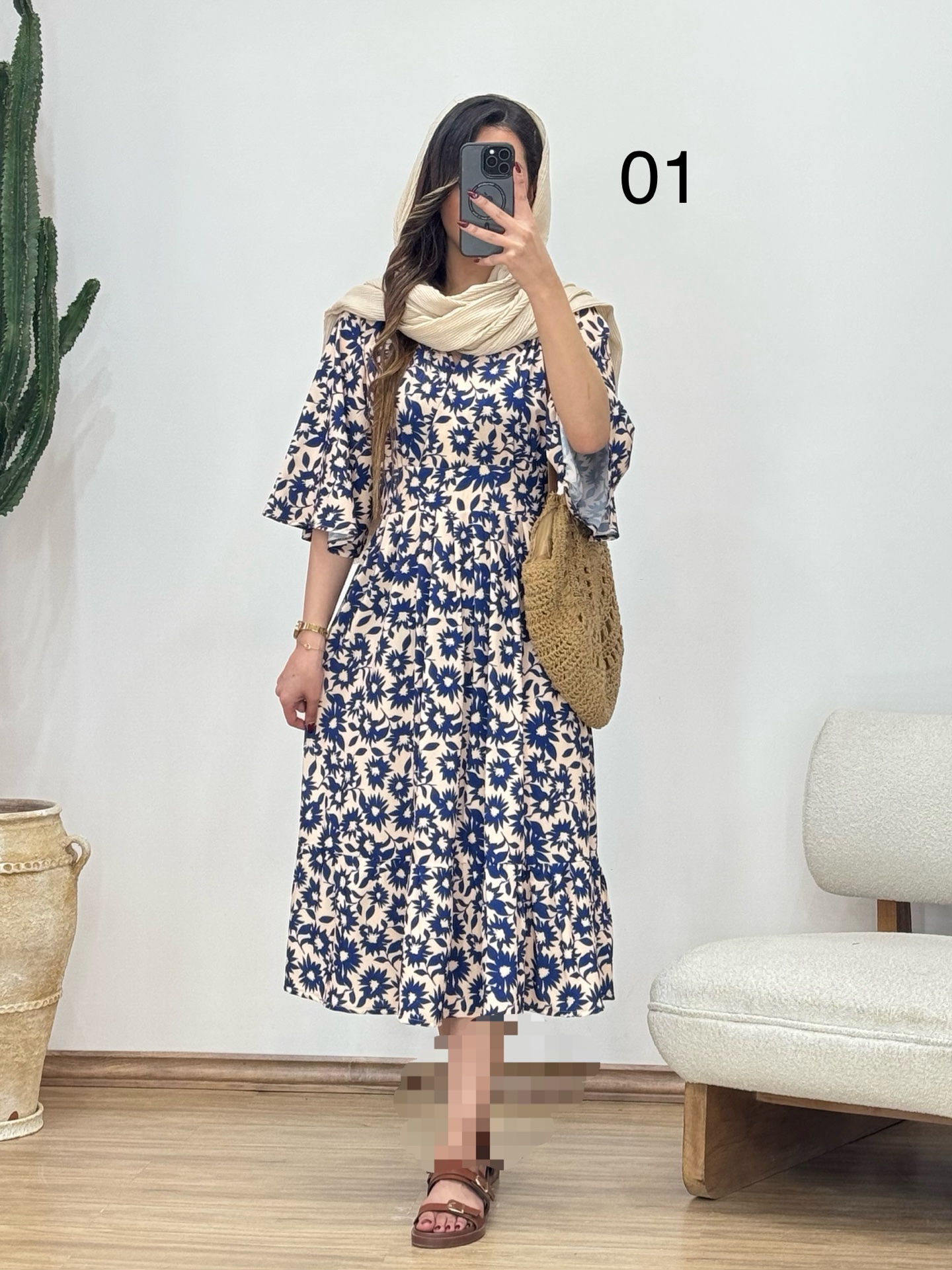 پیراهن نغمه کد 12321