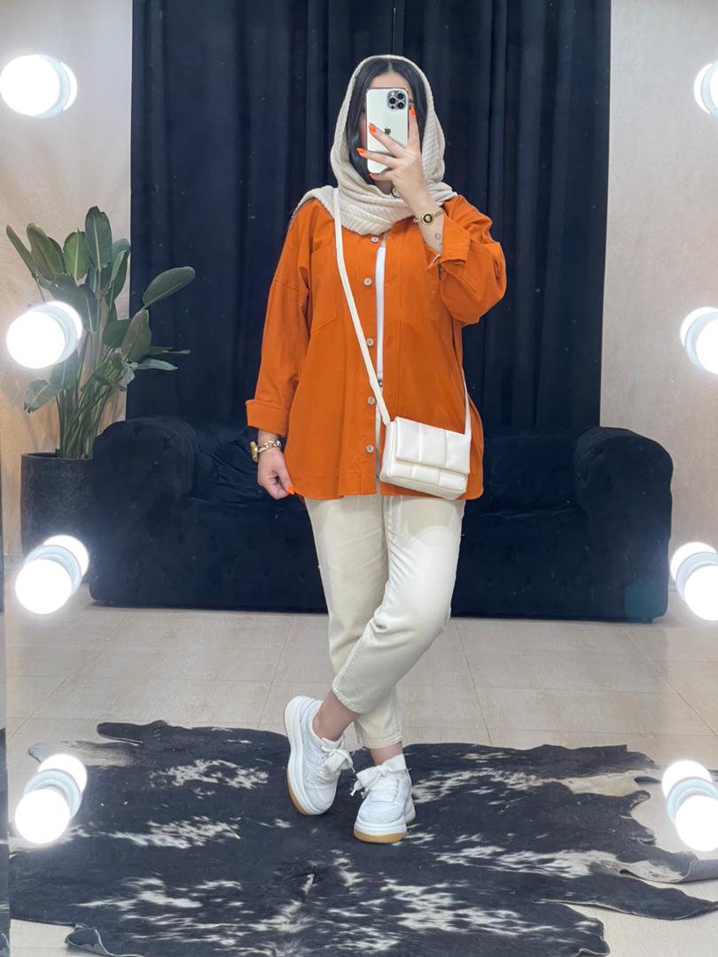 شومیز مانتویی ولن کد 11154