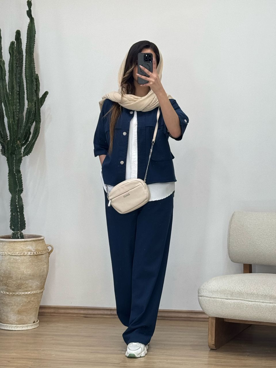 ست کتان نارون کد 12342