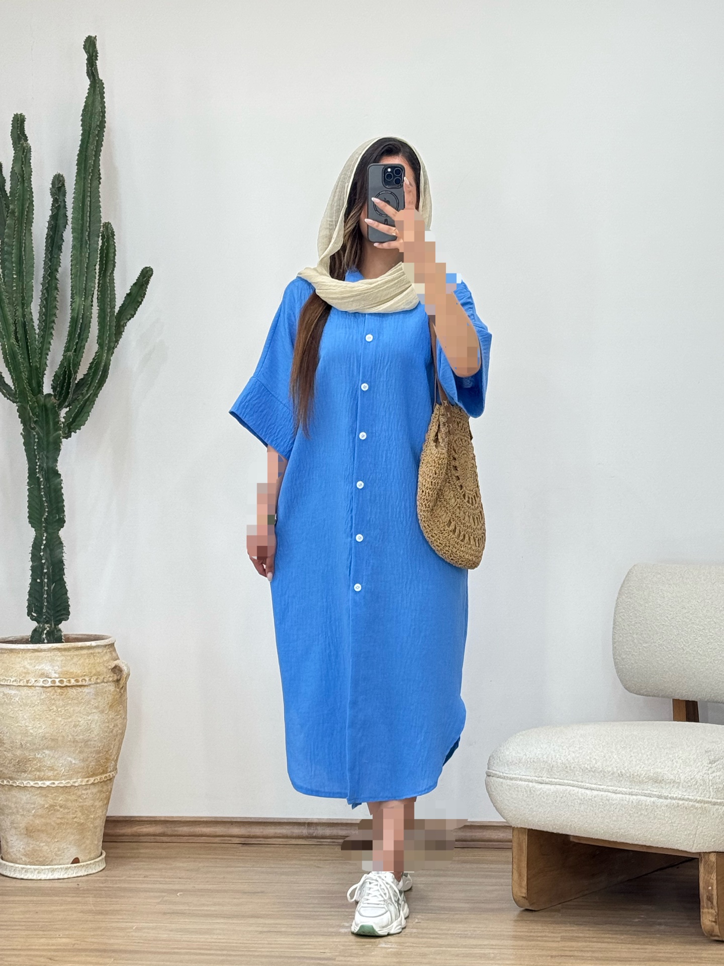 مانتو جلو دکمه آنیتا کد 12498