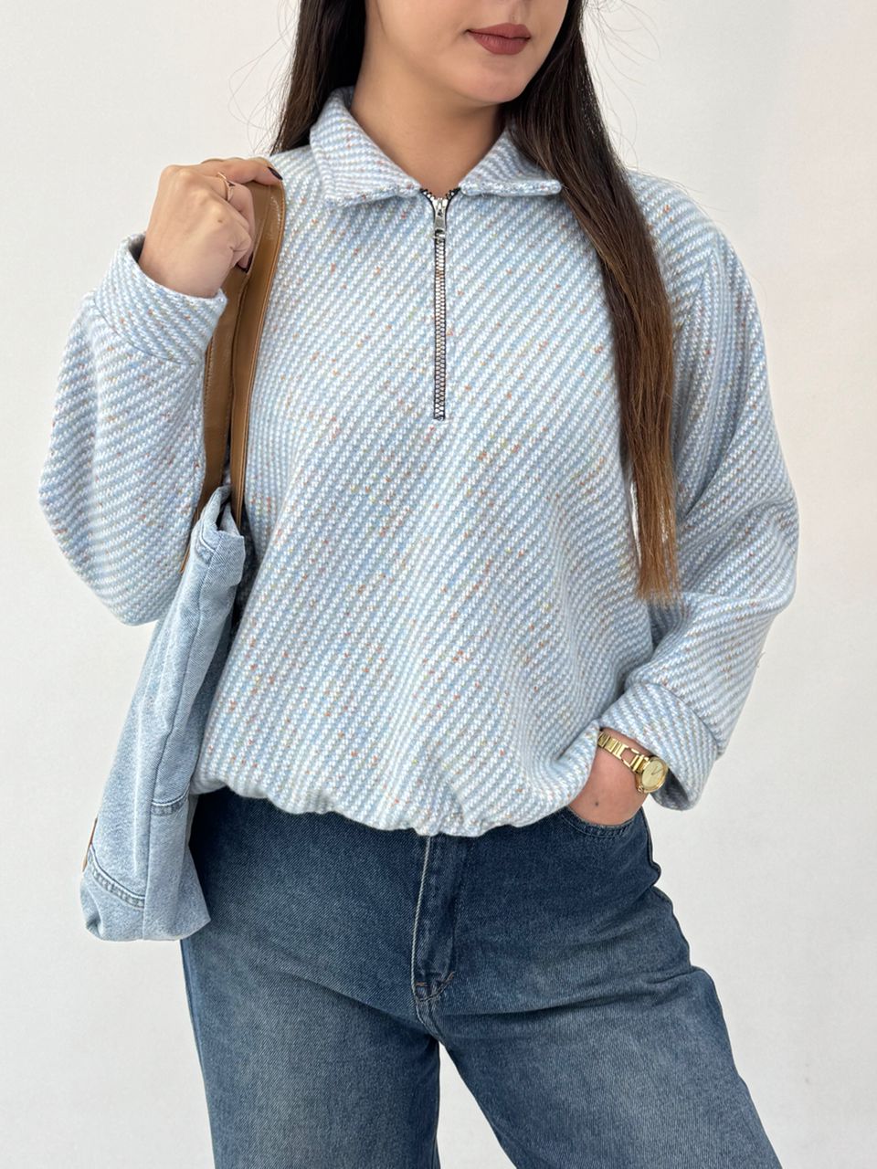 بامبر نیم زیپ کد 12832