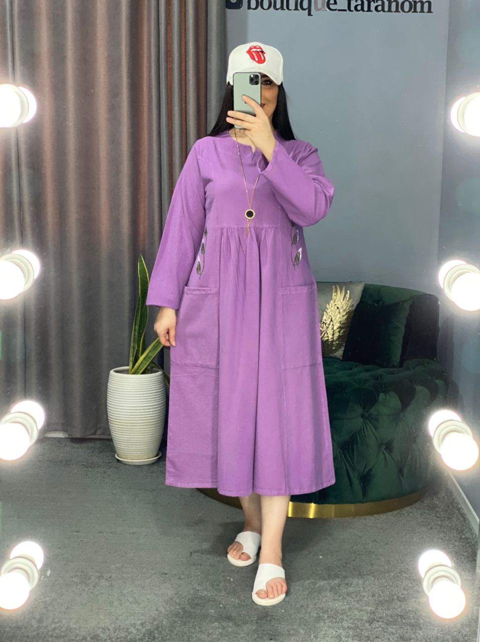 مانتو الیاف مدل برگ کد 420