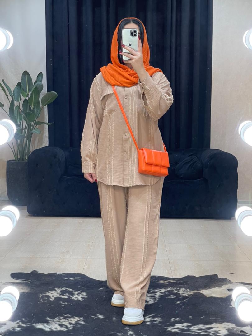 ست شومیز و شلوار هالیدی کد 11106