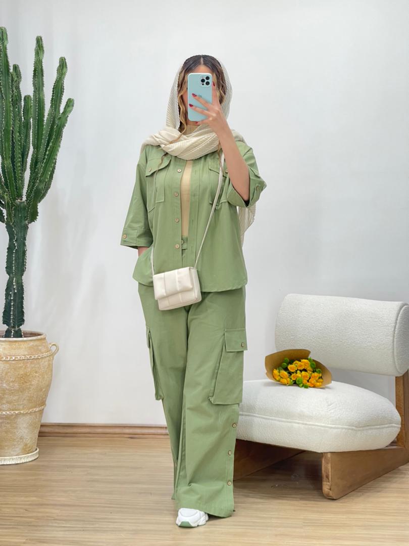 ست کارگو بغل دکمه کد 11836