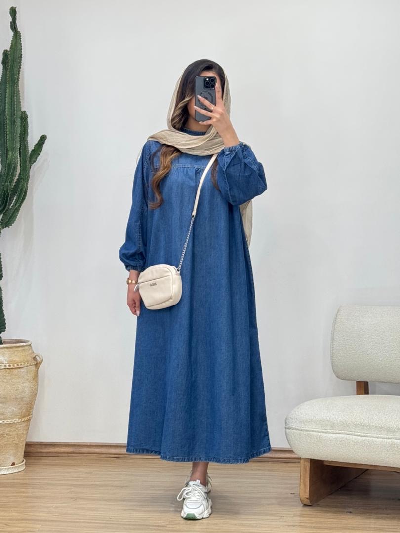 مانتو پیراهنی جین هلما کد 12555