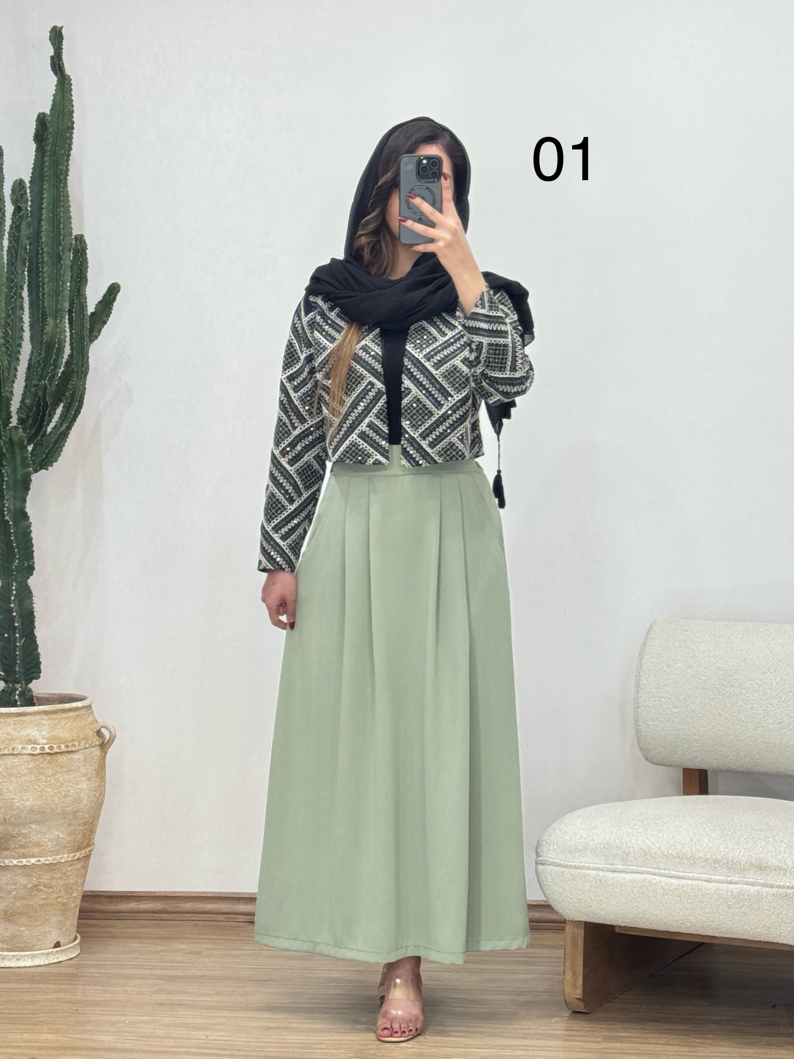 کت و دامن شیدا کد 12283