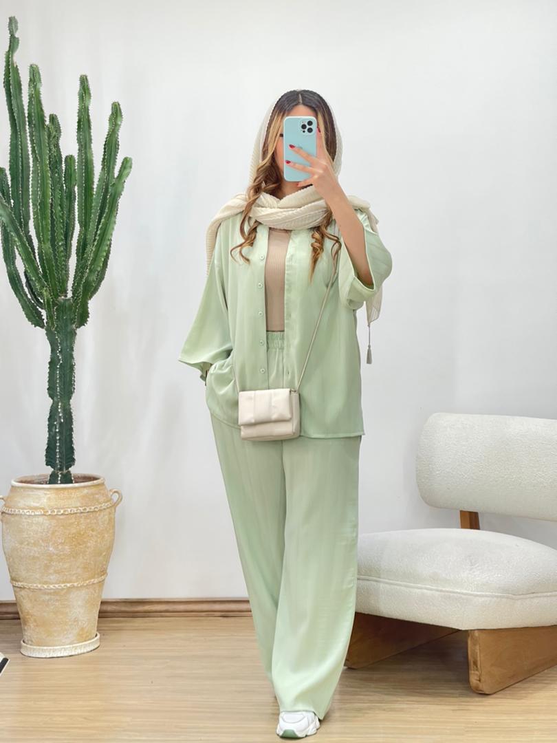 ست شومیز و شلوار جگوار کد 11869