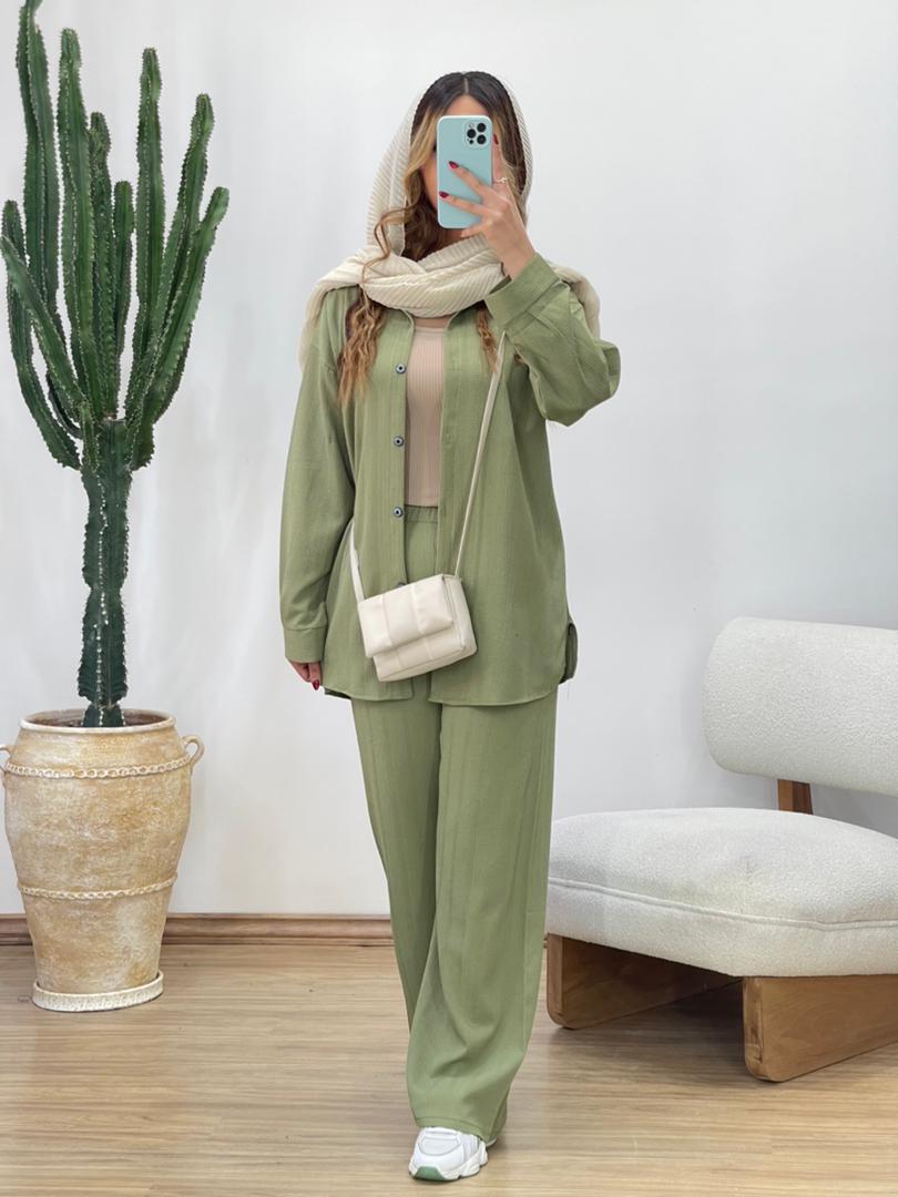 ست شومیز و شلوار آنجل  کد 11876