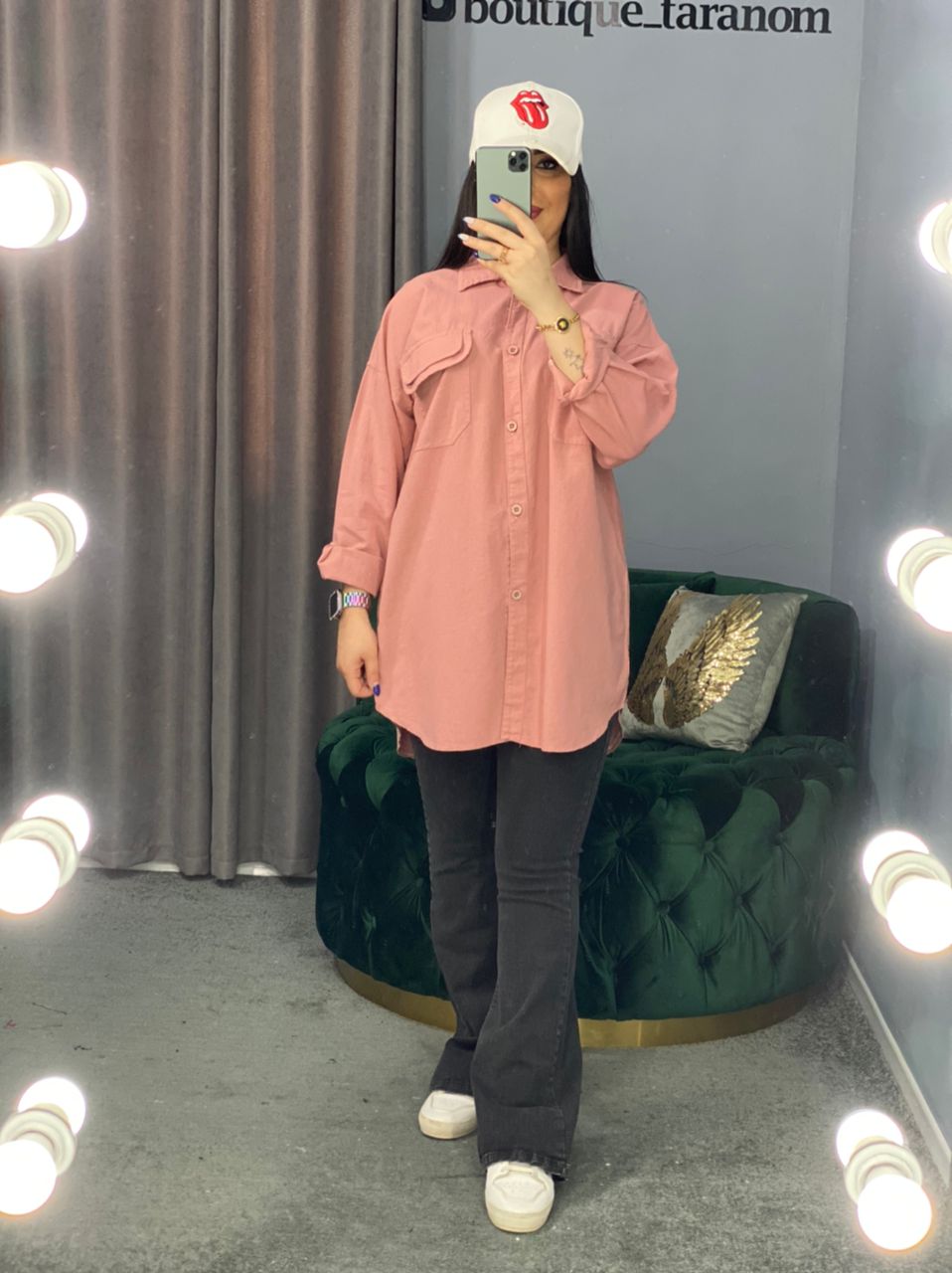 مانتو سر جیب دوبل کد 549