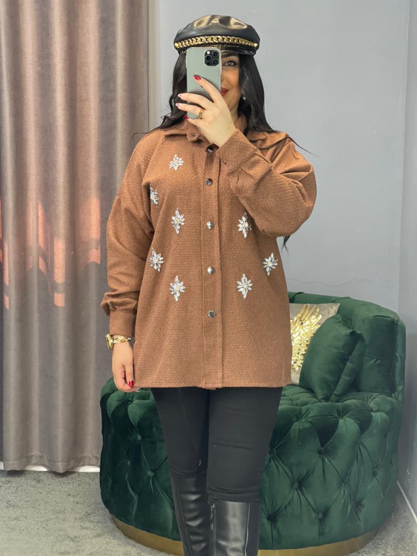 شکت پشمی سنگ دوزی ترک کد 607