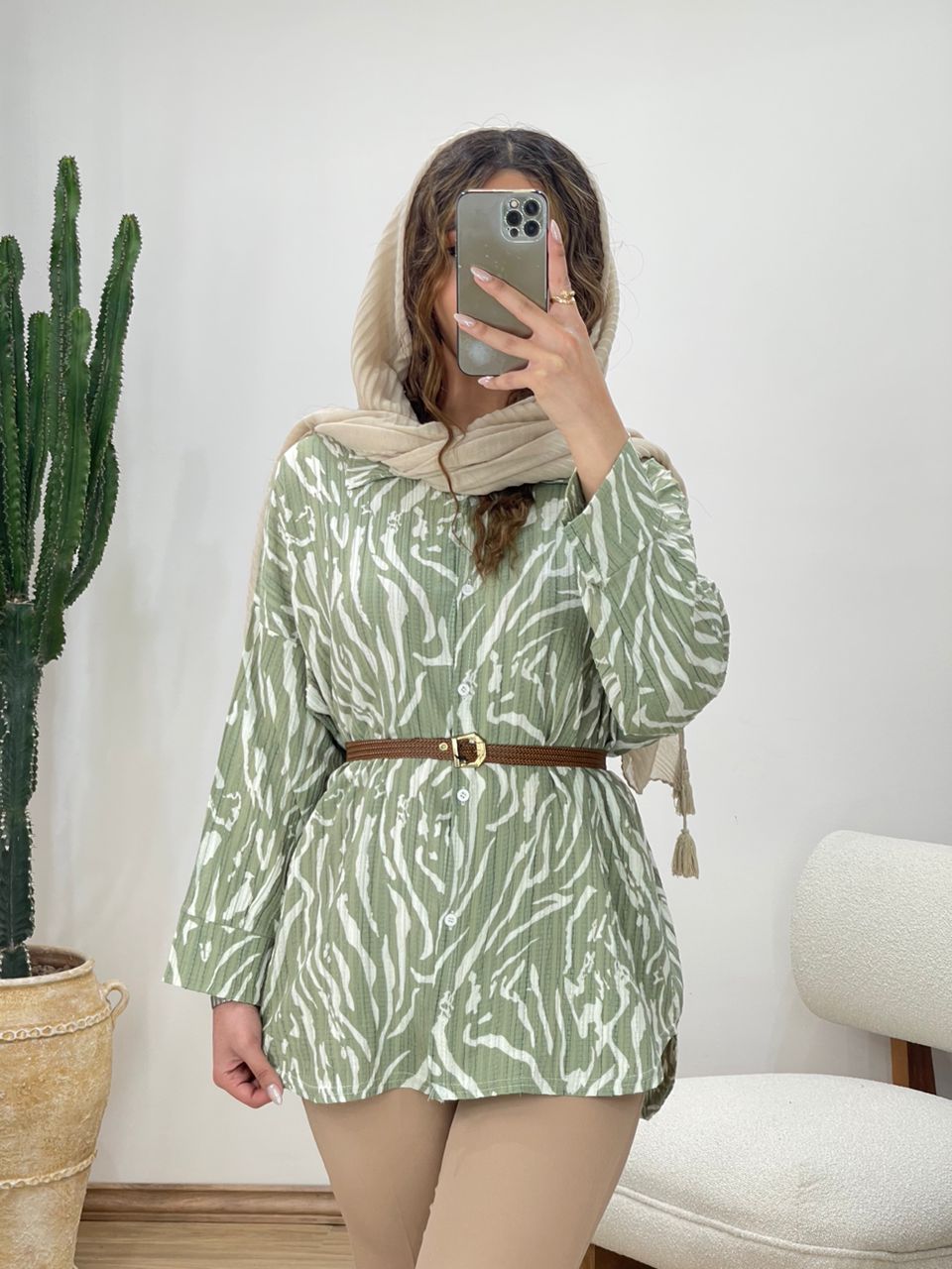 شومیز کراش زبرا کد 11719