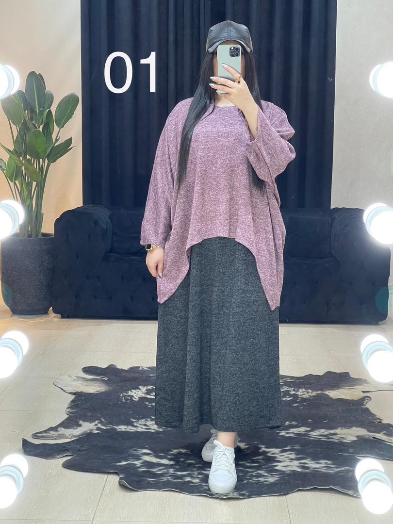 رویه و سارافون پشمی کد 754