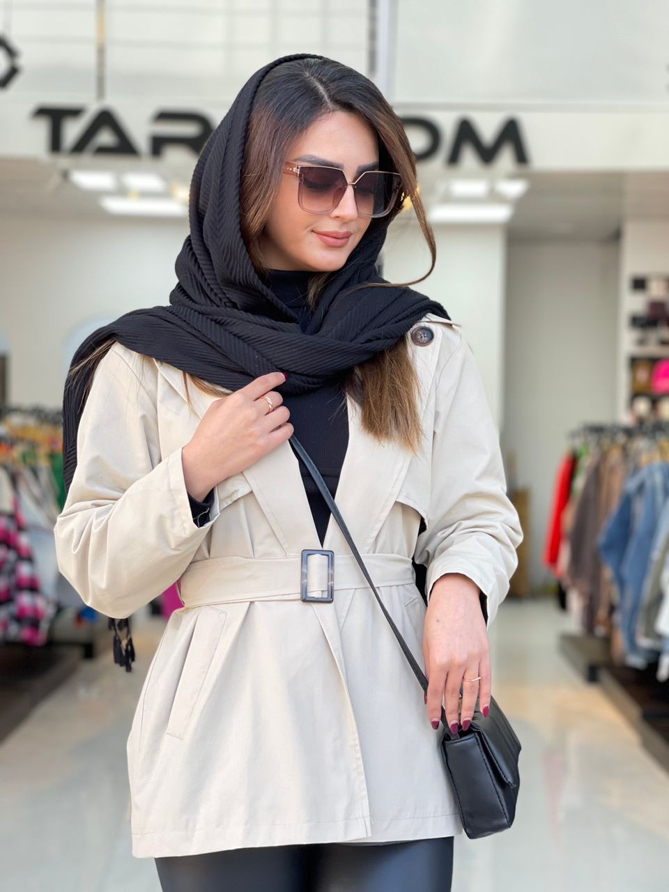 بارونی کتون زارا تک دکمه کد 11352