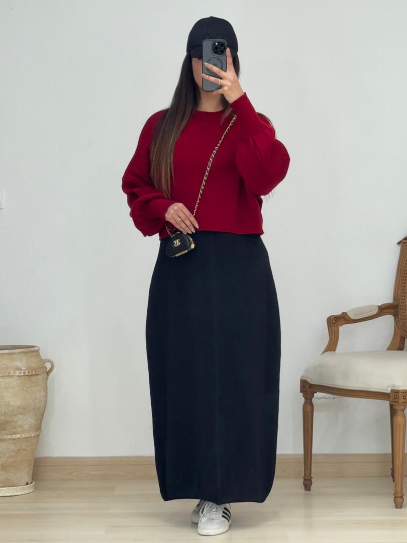 رویه و سارافون انار کد 12999