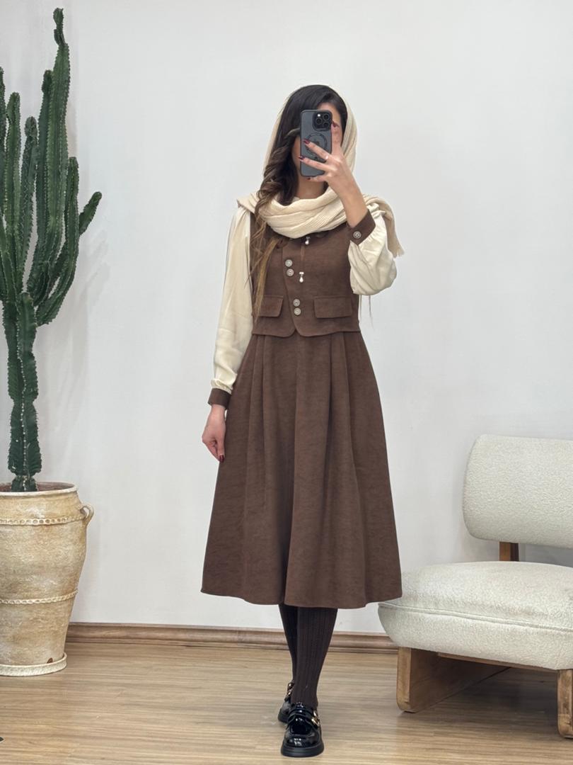 کت و سارافون ترک ساندا کد 12278