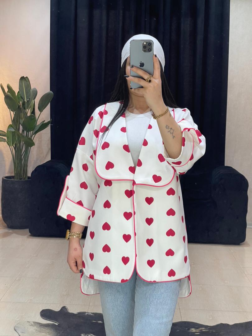 مانتو کتی قلبی کد 878