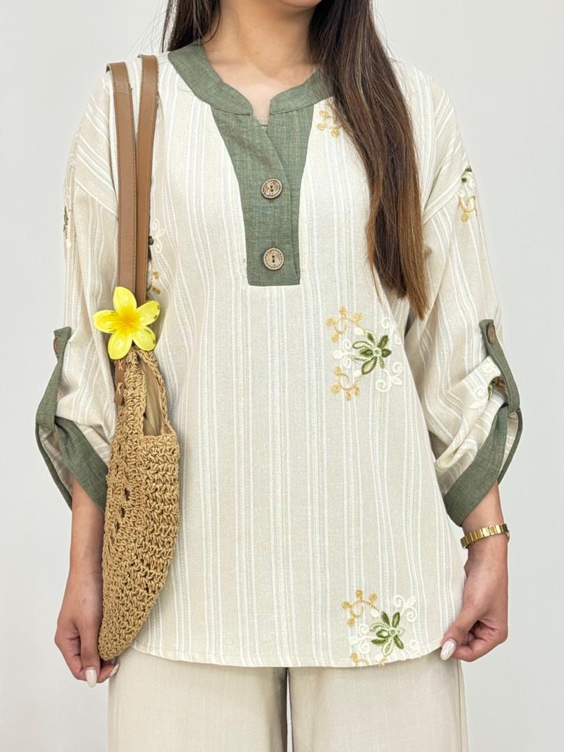 تونیک گلدوزی کد 12641