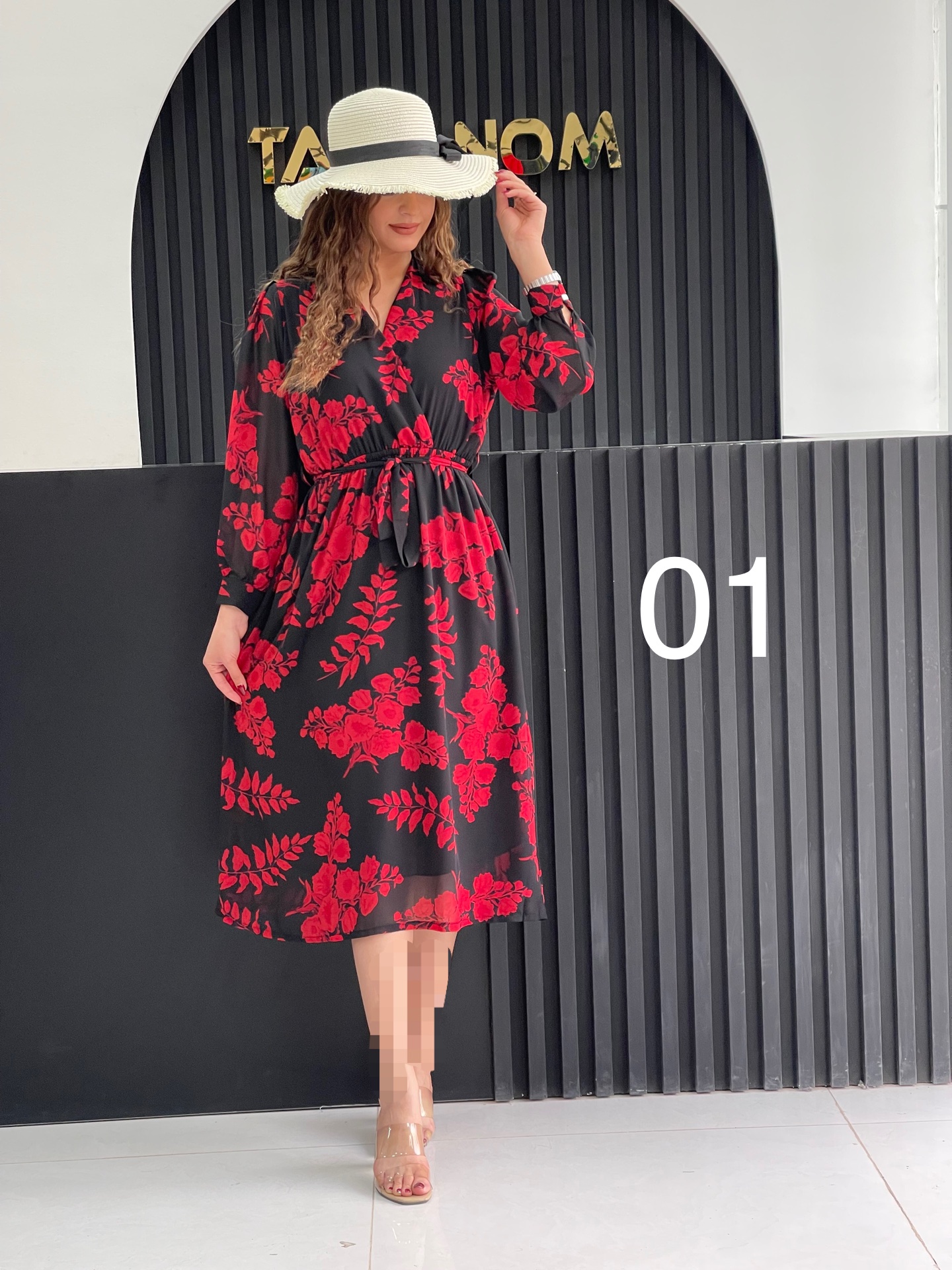 پیراهن حریر چپ و راستی کد 11303