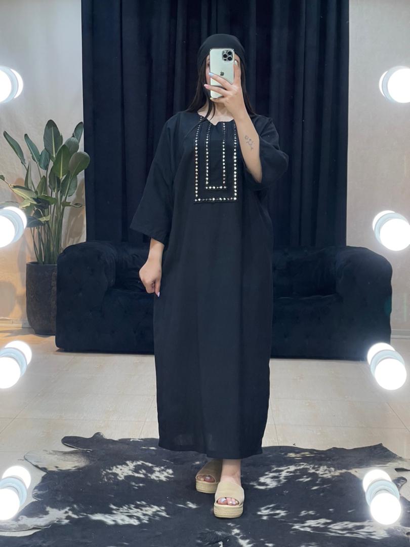 مانتو پیراهنی آینه کاری کد 1166