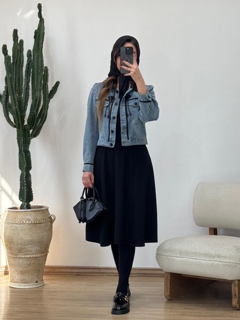 کت و سارافون جین ترک کد 12613